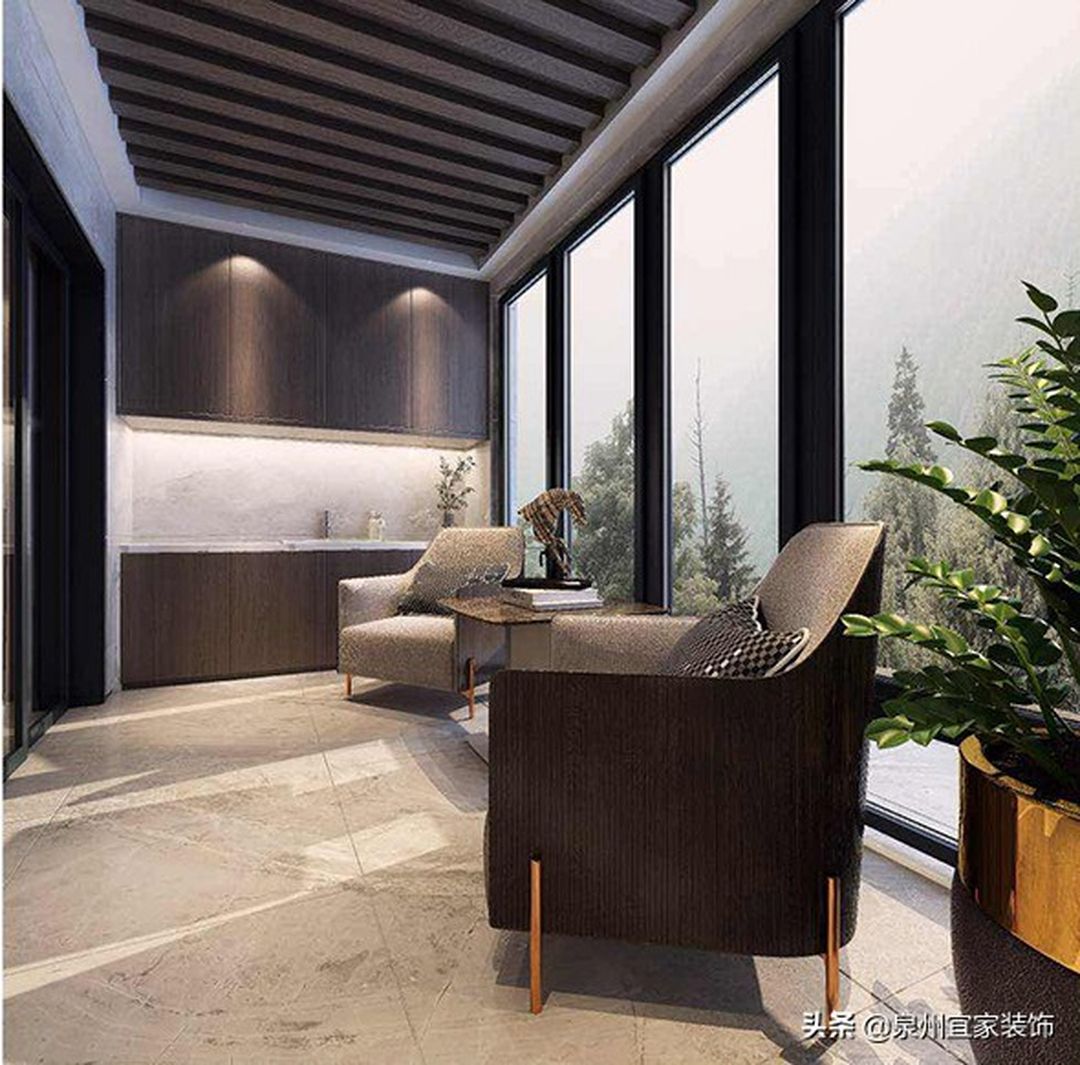 120㎡现代轻奢风三居室，高级灰质感，精致有格调的家装修效果图片_5