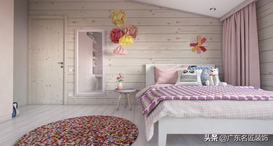 312m²简约风别墅，都是美好生活应该有的色彩装修效果图片_14