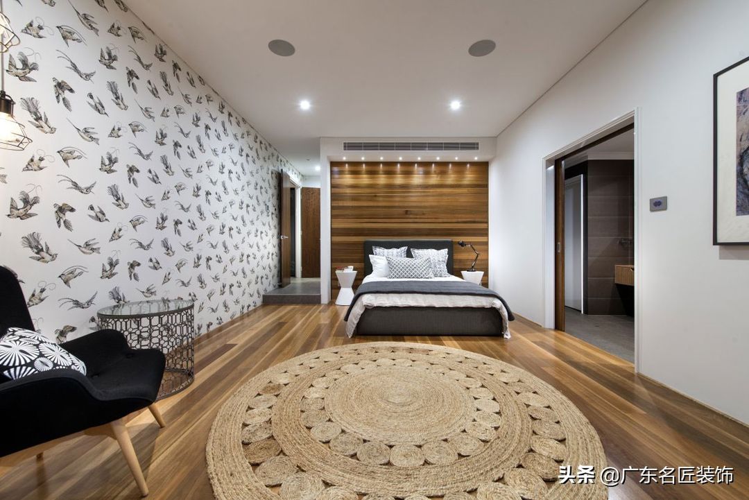 428m²清新北欧风格别墅，客厅与花园相连不能再美了装修效果图片_13