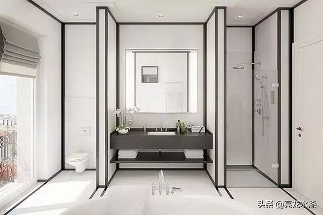 9款干湿分离卫生间设计方案，速度收装修效果图片_6