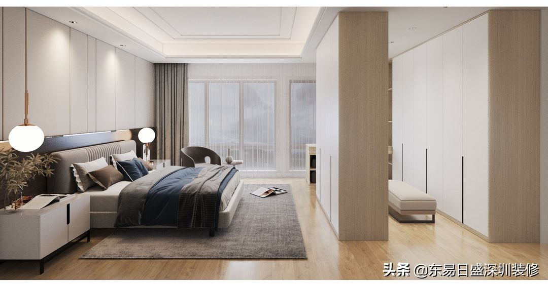 深圳金海华庭装修设计，现代简约风装修效果图片_7