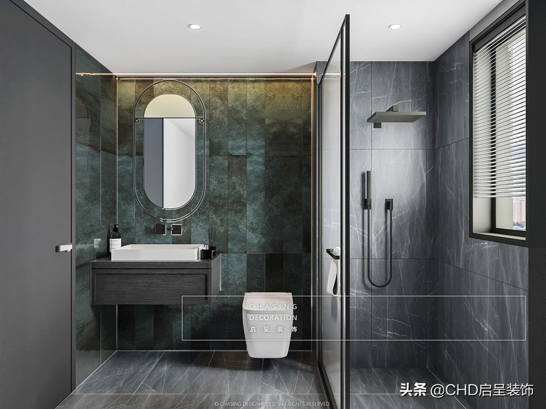 CHASING DESIGN 启呈 | 广州番禺·祈福缤纷汇 现代美式装修案例装修效果图片_12