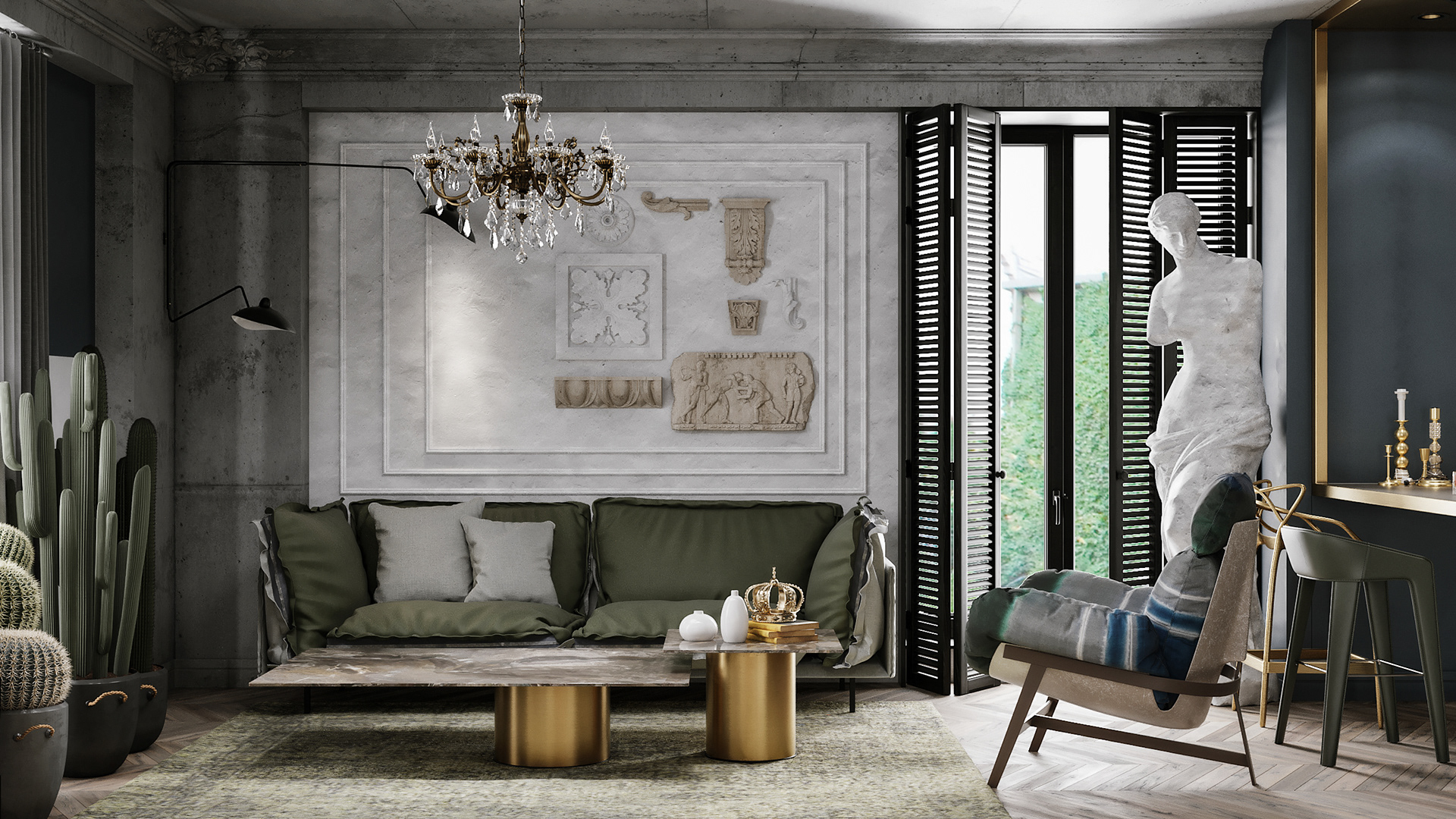 「家居设计」 极简欧式 - 并不只有繁琐才能表达欧式