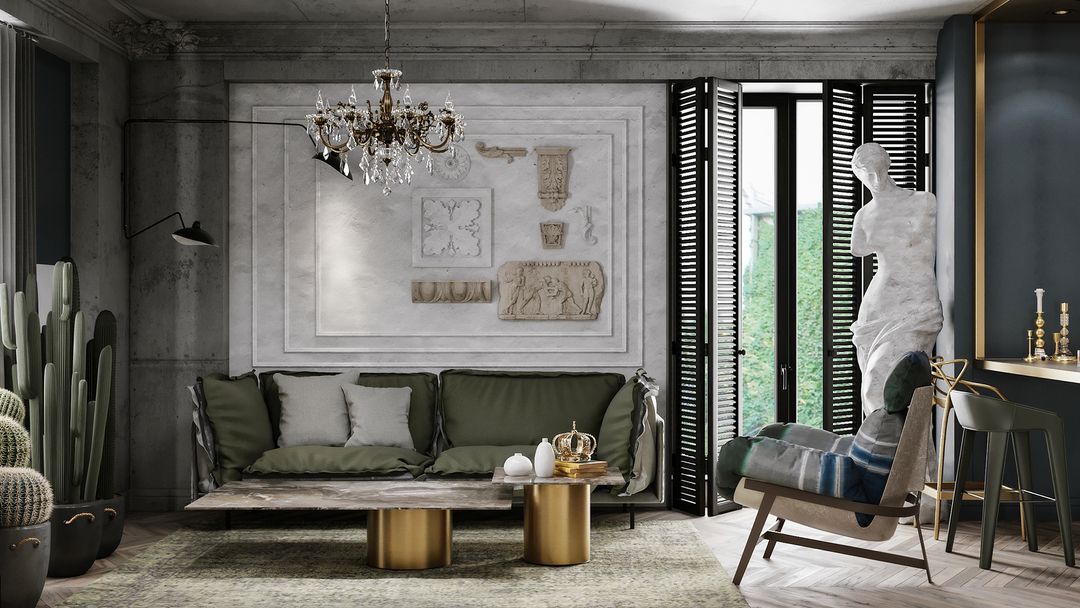 「家居设计」 极简欧式 - 并不只有繁琐才能表达欧式装修效果图片_1