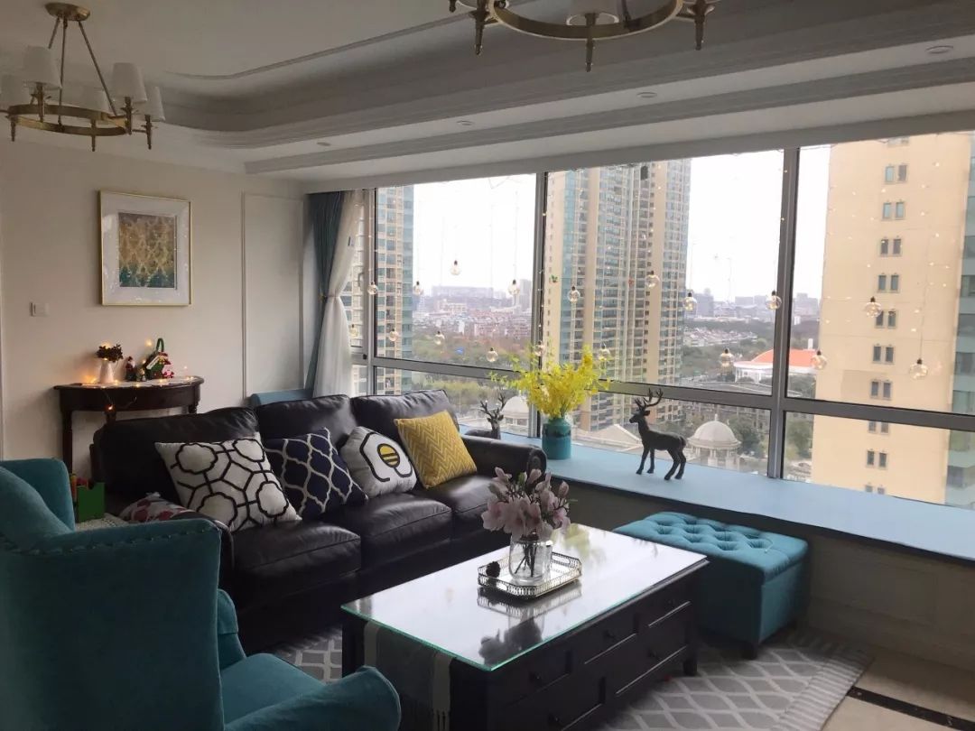 客厅有飘窗，18张软装搭配值得参考装修效果图片_11