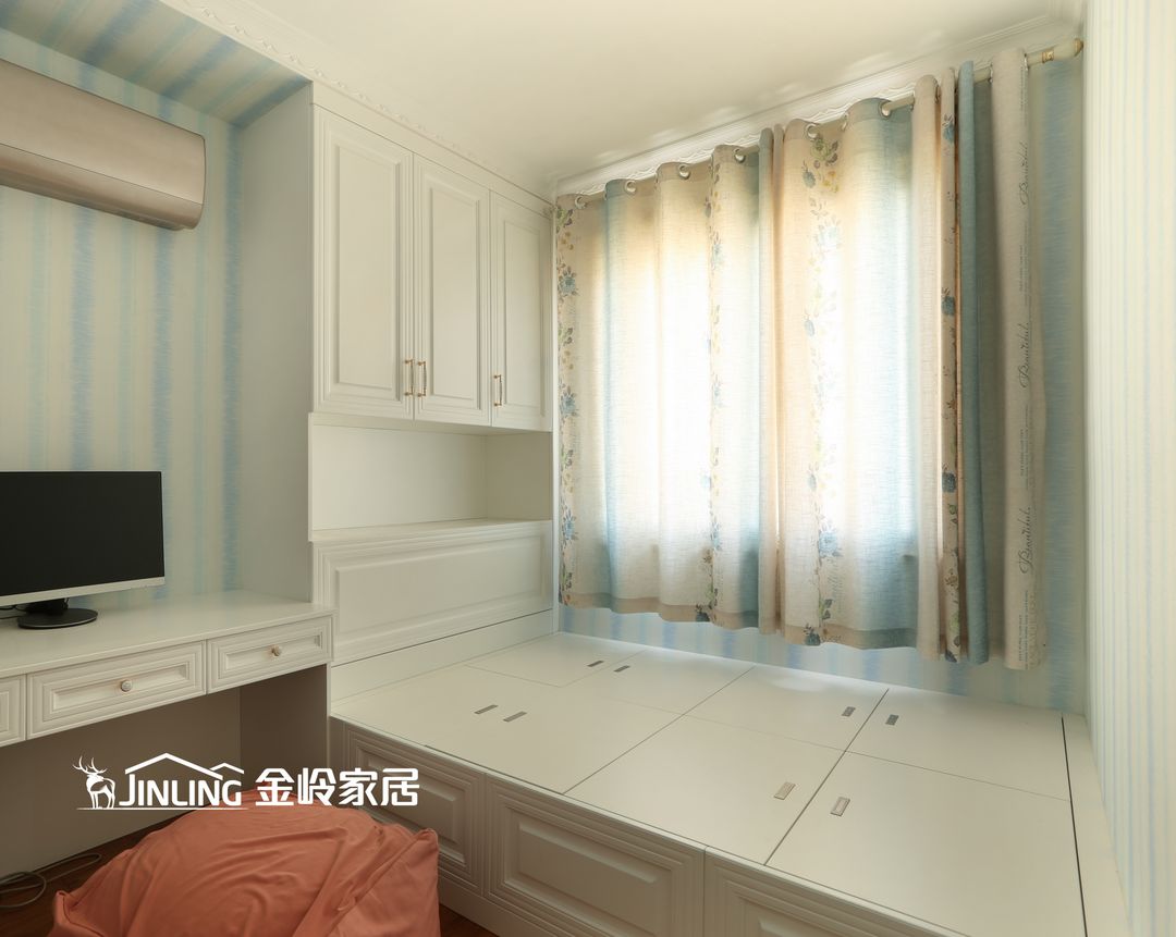 “榻榻米+柜+书桌”组合是最可靠的榻榻米方案装修效果图片_12