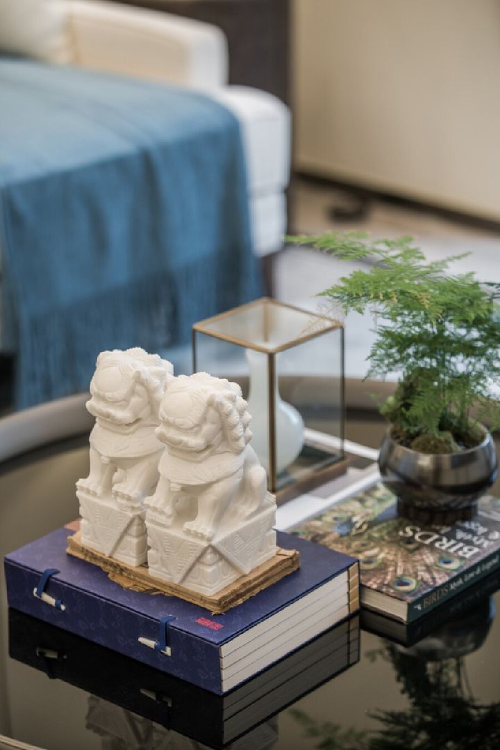 「家居设计」恰到好处的温柔轻奢，三户型品质美学家 | 圣易文装修效果图片_46