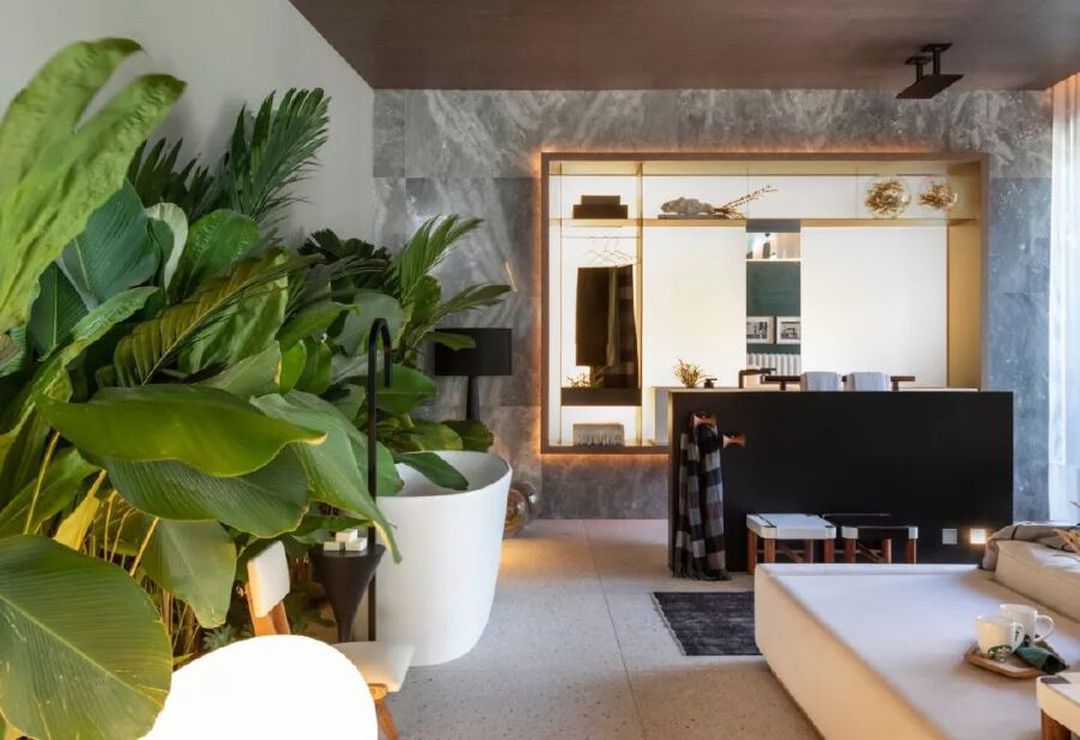 「家居设计」一室一厅的样板房这样设计，把自然搬进家装修效果图片_12