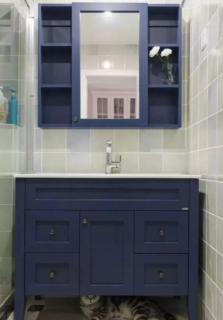 135㎡美式风三居，温馨而清新的生活感装修效果图片_14