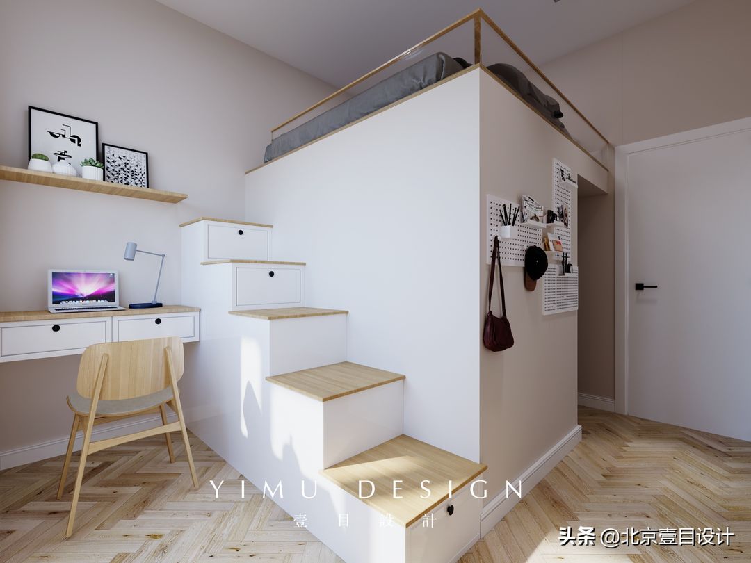 超好看的时尚儿童房装修效果图片_9