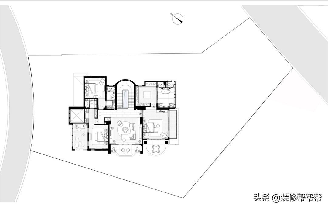 823㎡私人住宅，典雅品质生活，无需太多繁琐装修效果图片_35