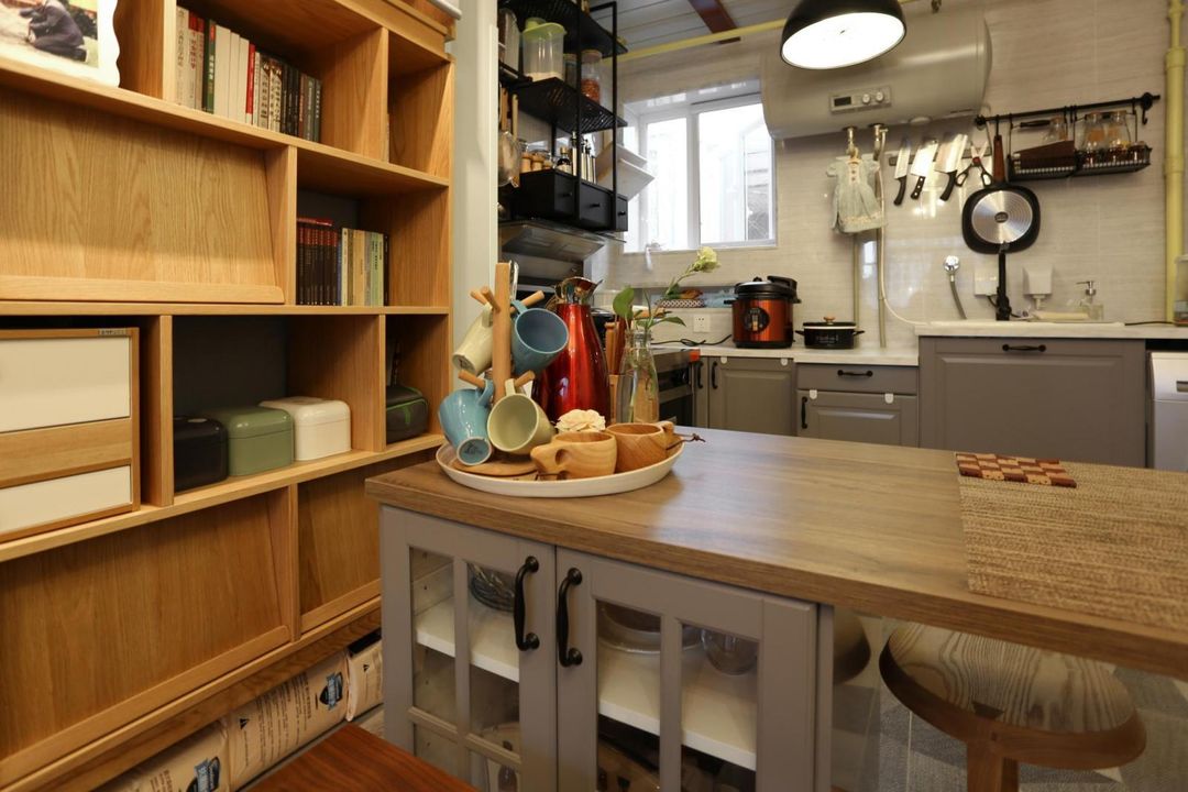 餐厅收纳灵感图，台面无物就是这样的装修效果图片_5