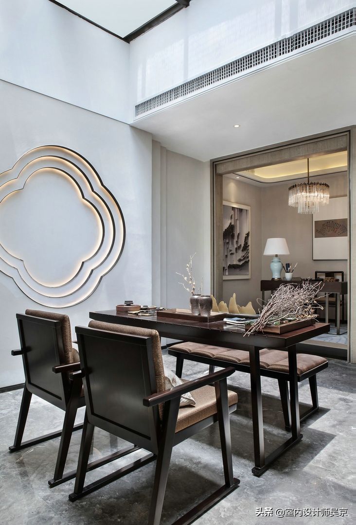 汕头龙光御海天禧65#联排别墅样板房装修效果图片_13