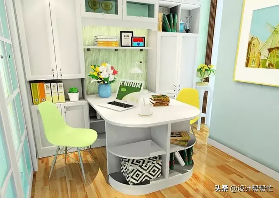 新房装修，记得这样装工作区，将来入住不后悔装修效果图片_3