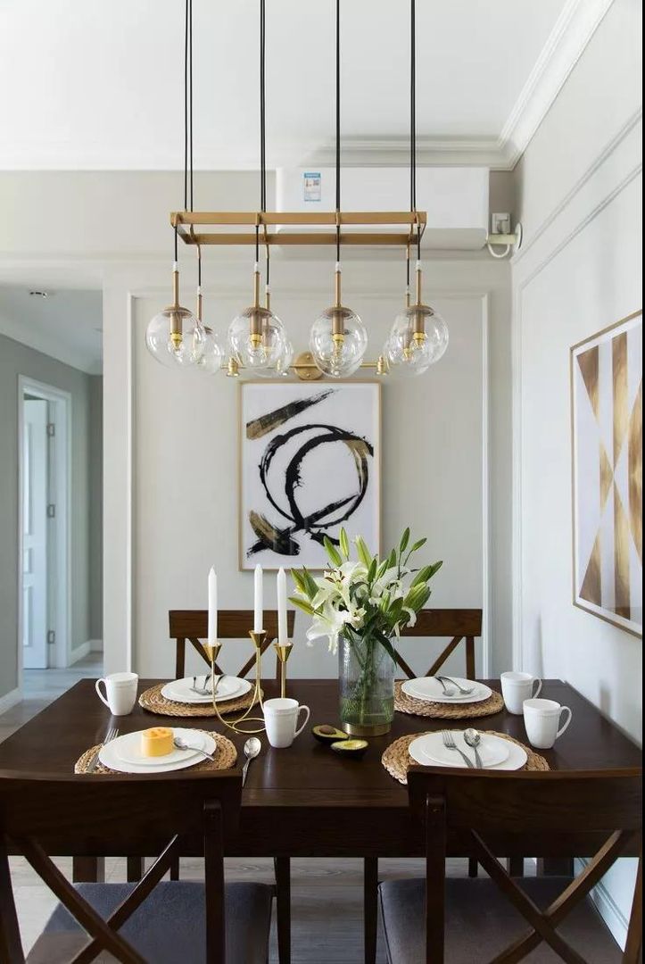 117㎡美式3居室，空间轻盈优雅装修效果图片_7