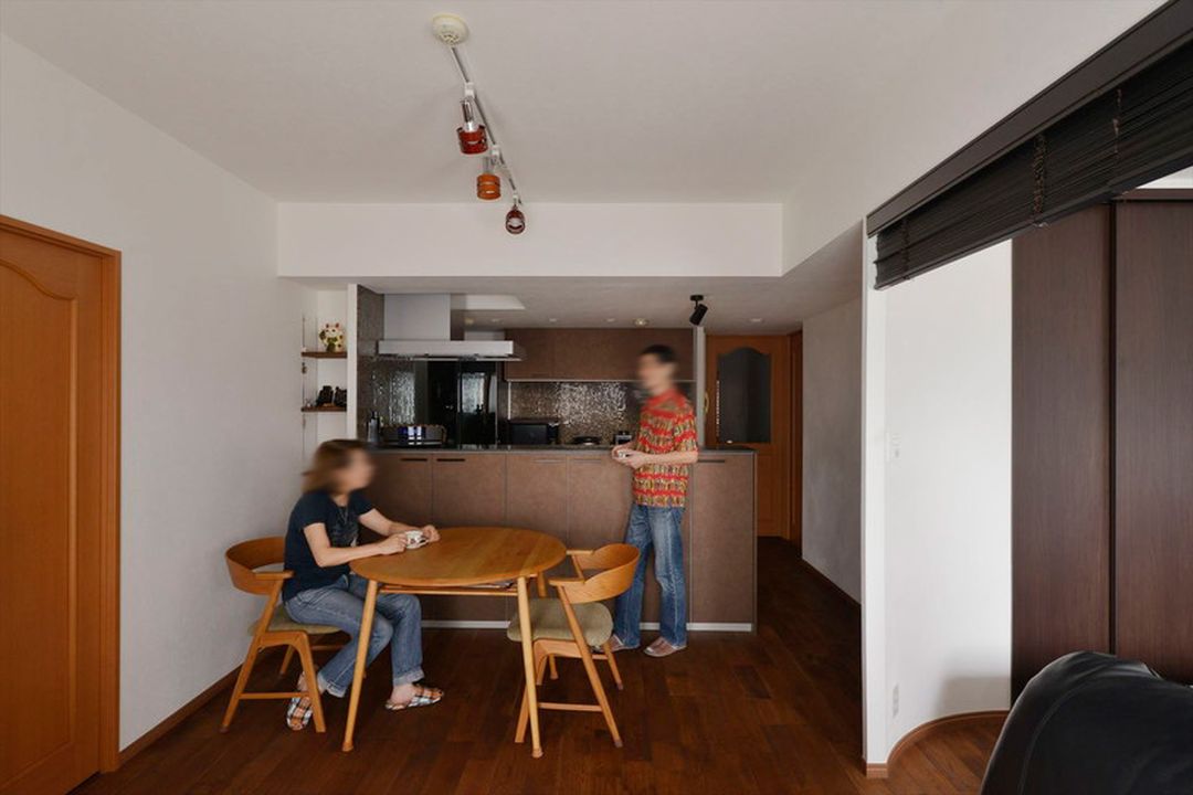 75㎡一居日式装修，适合小情侣居住的户型设计装修效果图片_4