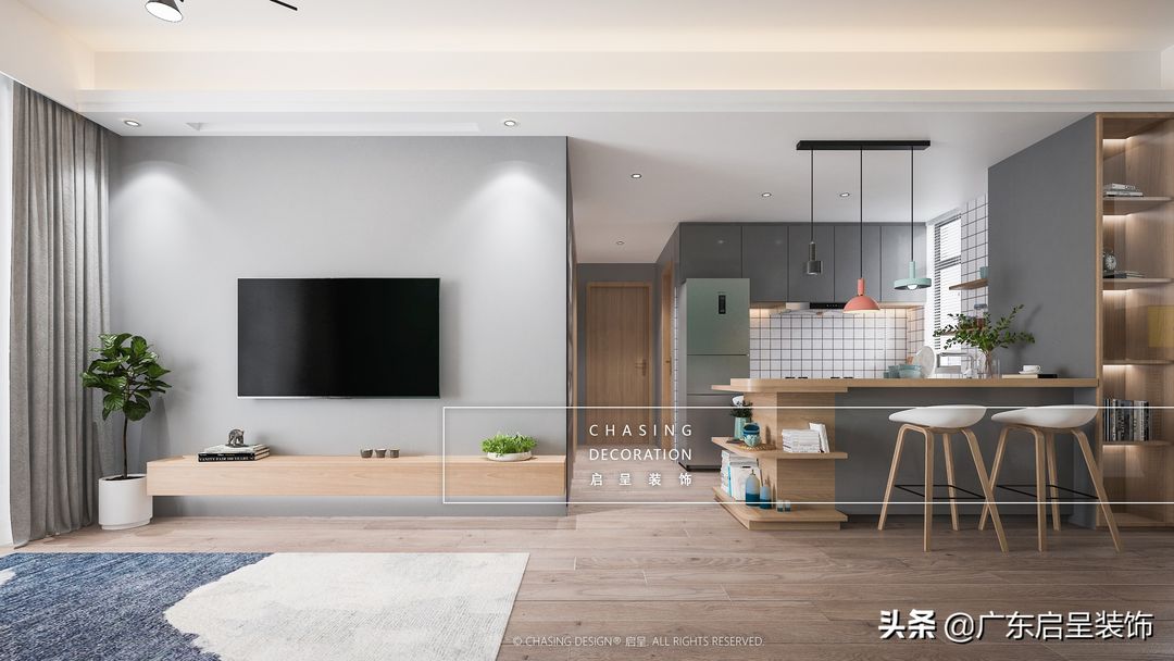 珠江罗马新都｜Guangzhou, China | 简约风格装修效果图片_1