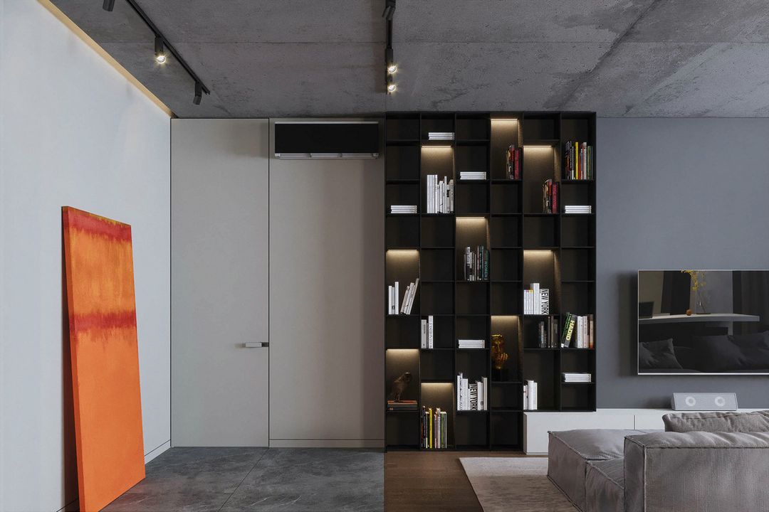 「家居设计」当北欧遇上工业风，颜值与格调兼备的理性生活装修效果图片_5