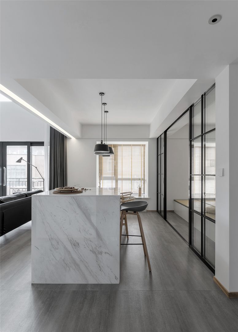 「家居设计」215㎡异形复式空间大改造「田·原」装修效果图片_25