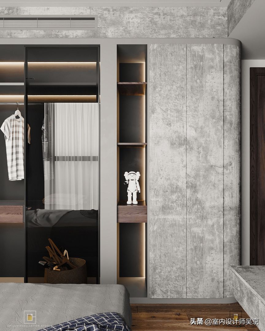 灰色调，小户型，8090的最爱装修效果图片_10