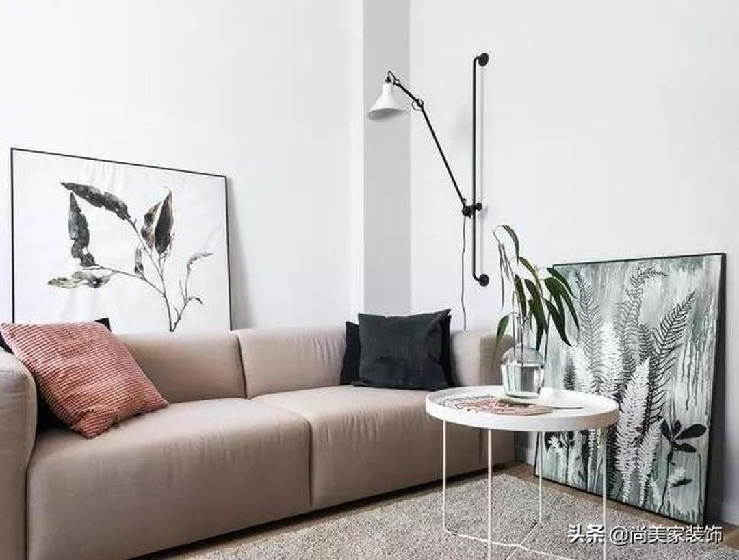 小户型如何装修？58㎡两房，北欧风格！清爽又温馨装修效果图片_4