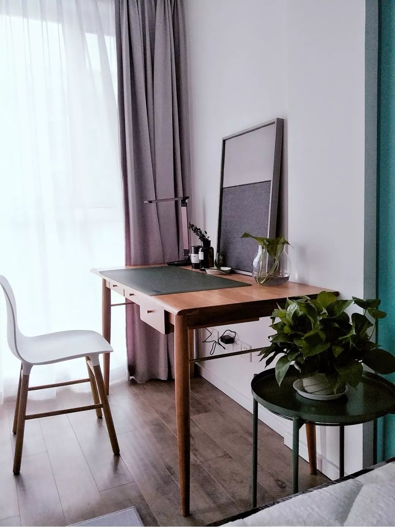 23张小户型简约书桌搭配设计，房间小可以参考装修效果图片_1