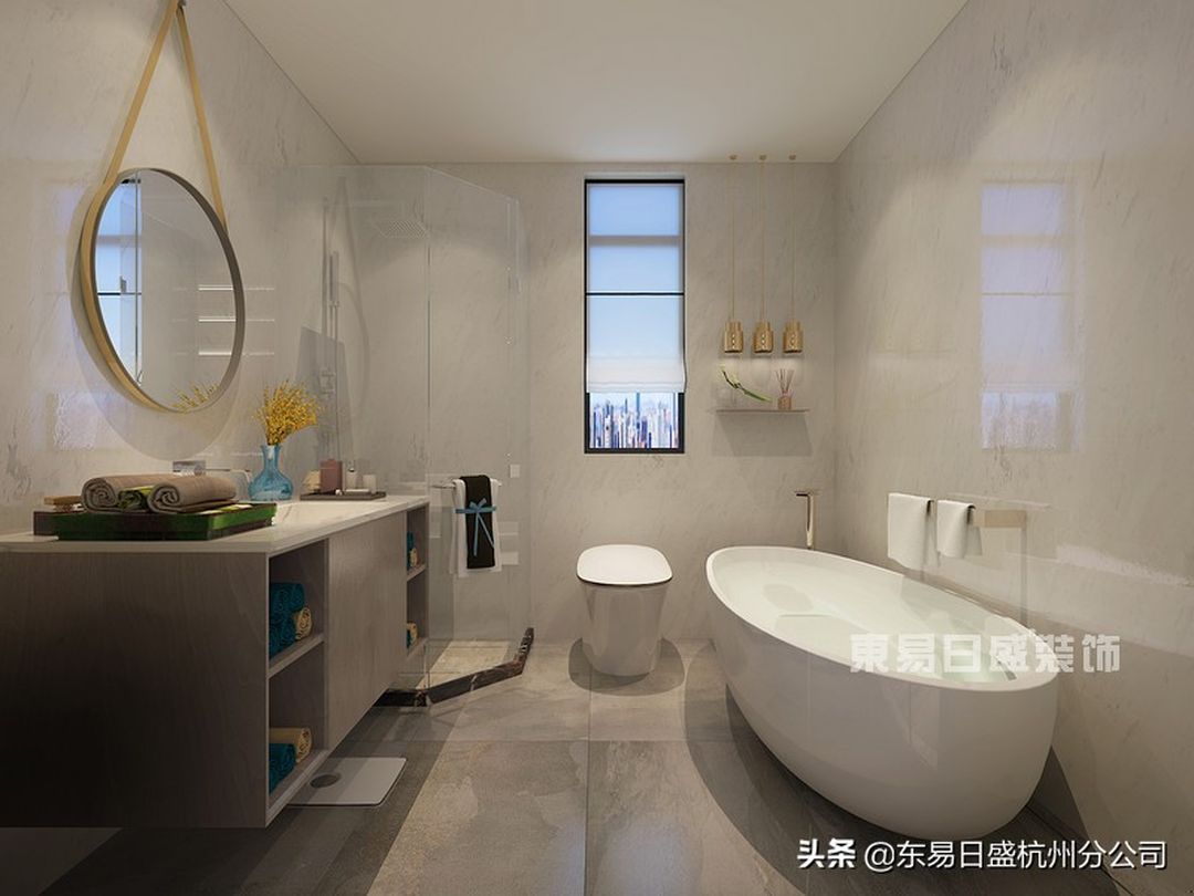 190㎡新中式装修，春日已到来，山水有相逢装修效果图片_5