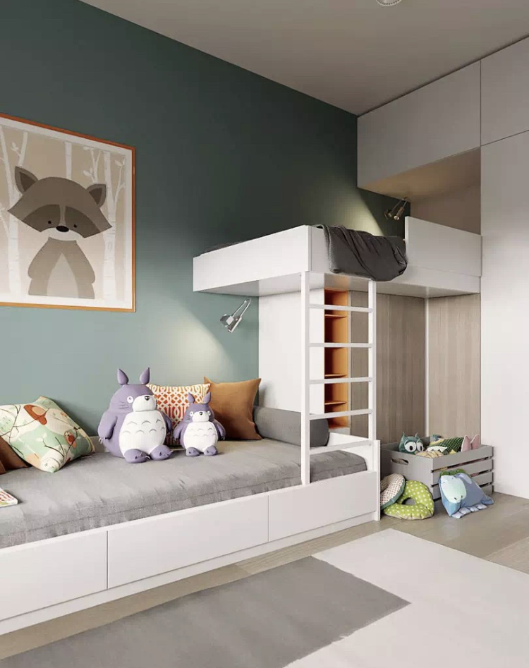 15个创意满满的儿童房设计，给宝贝一个有趣的小窝