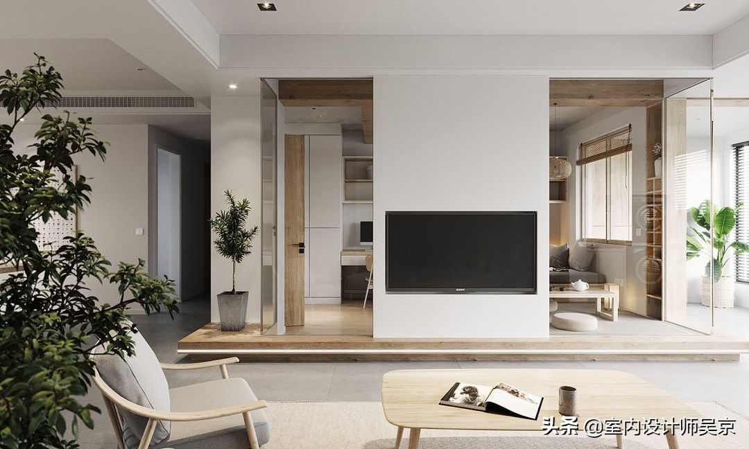 治愈系日式原木风，返璞归真的生活美的像首诗！装修效果图片_5