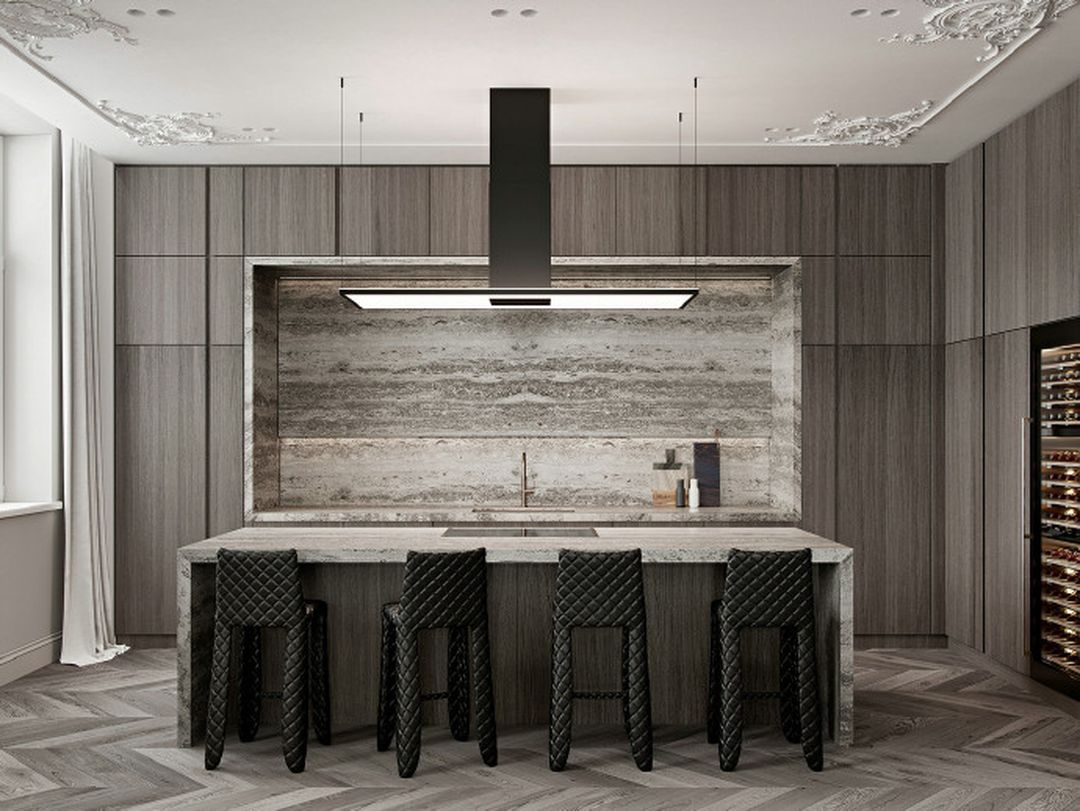 复古与现代并存的极致设计装修效果图片_7