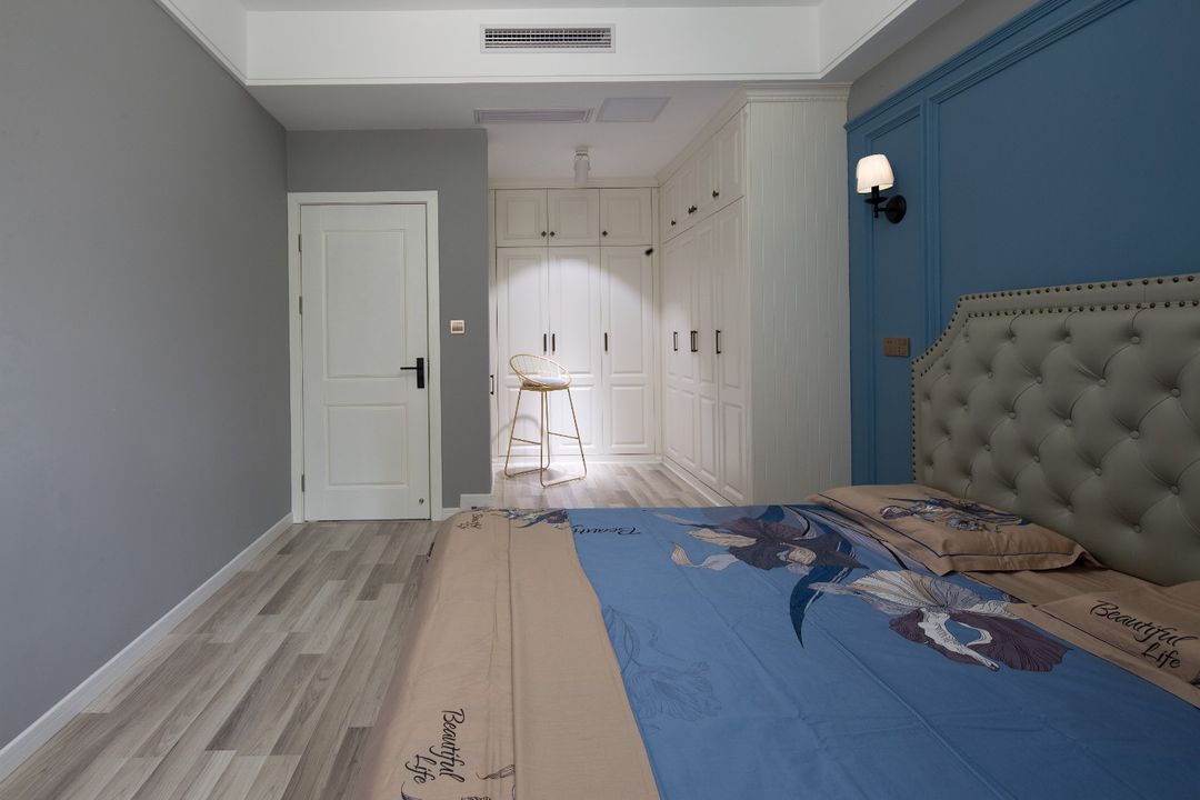 「家居设计」105m2现代美式，浪漫优雅，奢华端庄 | 自贡名筑设计装修效果图片_8