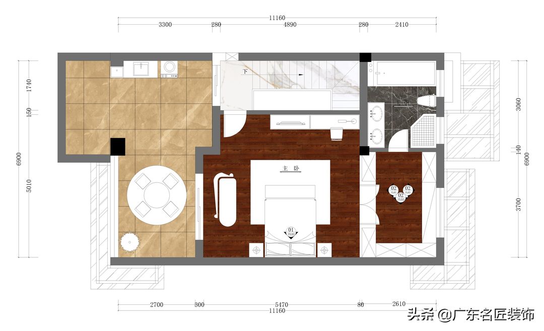 356m²新中式豪宅，盛世门庭，古典的低调与奢华装修效果图片_17
