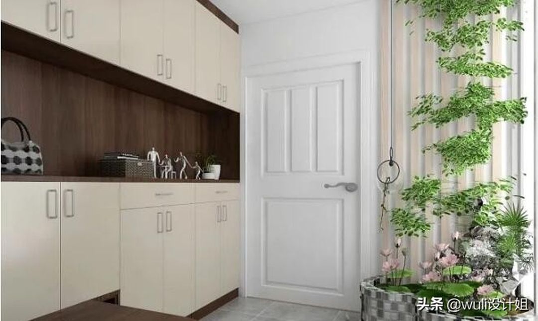 恕我直言，30个玄关设计总有一款适合你！装修效果图片_28