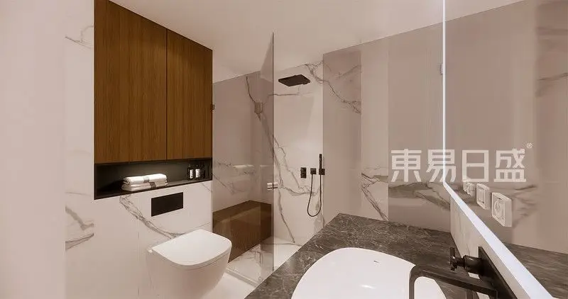 107㎡现代轻奢风，将每1㎡利用到极致图片_8