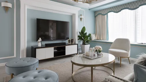 129㎡美式四居，四季如春，花香萦绕#春日人家#