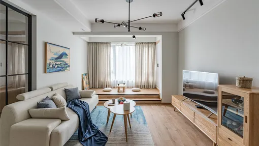 游戏直男也爱小清新，21万装出80㎡超美日式风