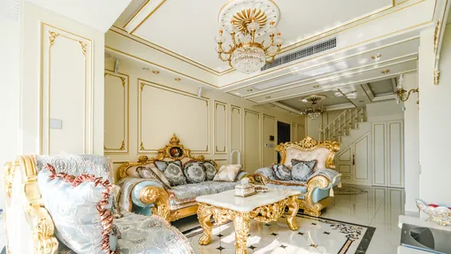 套四改套二！他家欧式宫廷风的装修超奢华