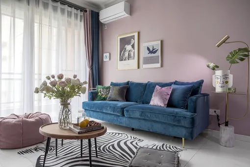 另类配色，惊喜如约而至！这就是我们年轻的家～#晒家大赛#