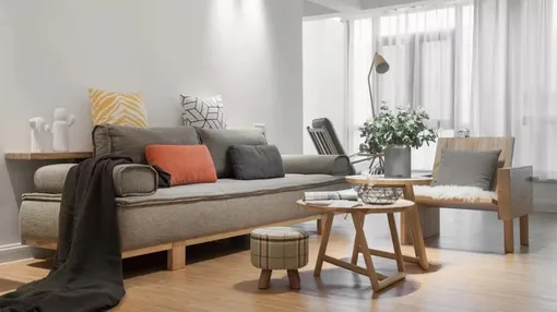 140㎡日式无印风，巧用格栅设计，尽显高级感