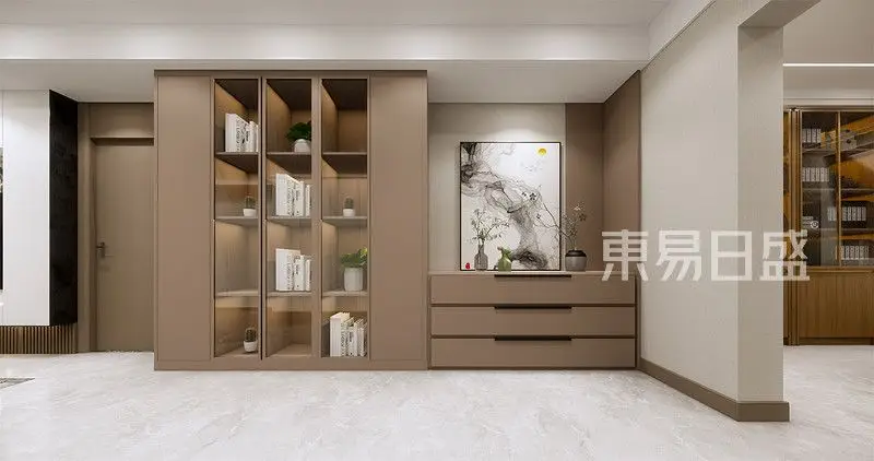 107㎡现代轻奢风，将每1㎡利用到极致图片_4