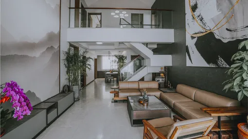 滨河风景260㎡私人别墅，空灵雅致的家居美学！