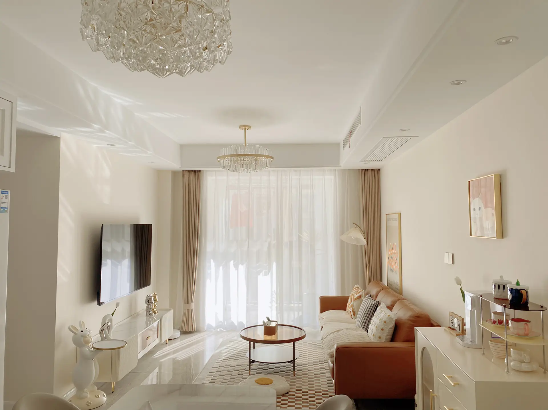 奶油奶油的电视柜呀！图片_1