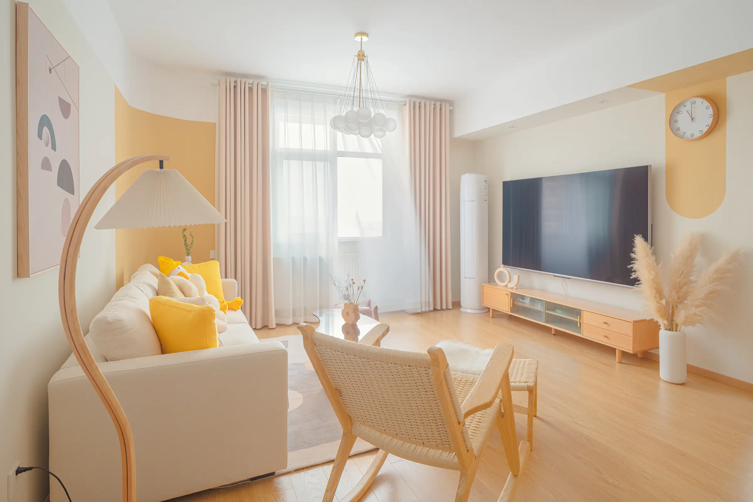 拼色乳胶漆与现代北欧风的结合～一见倾心！图片_6