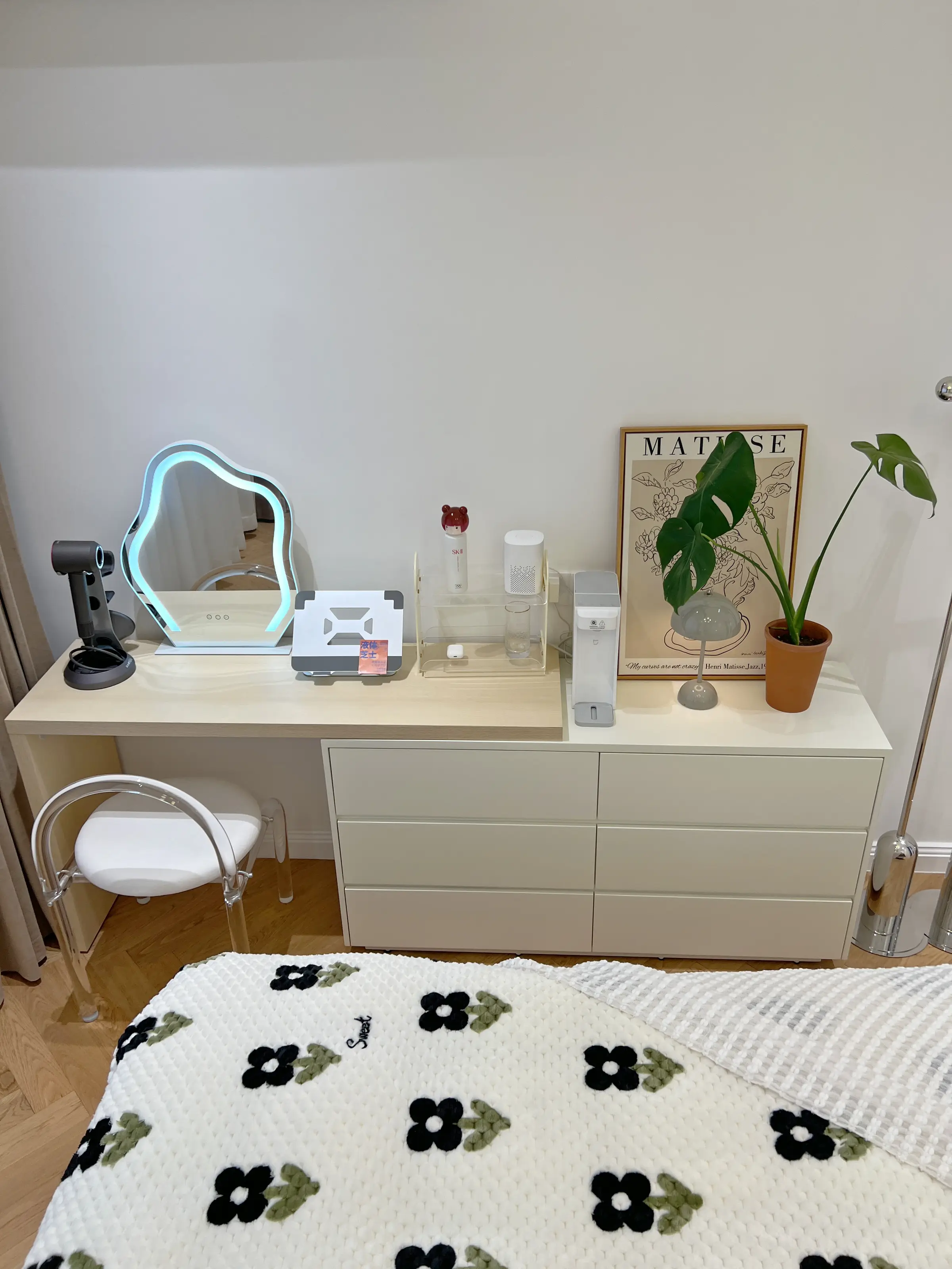 别划走！床尾斗柜化妆桌一体收纳也太强大了图片_1