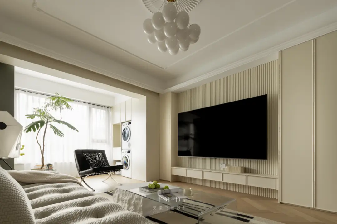 这么美的客厅，真的是精装房改出来了的！图片_0