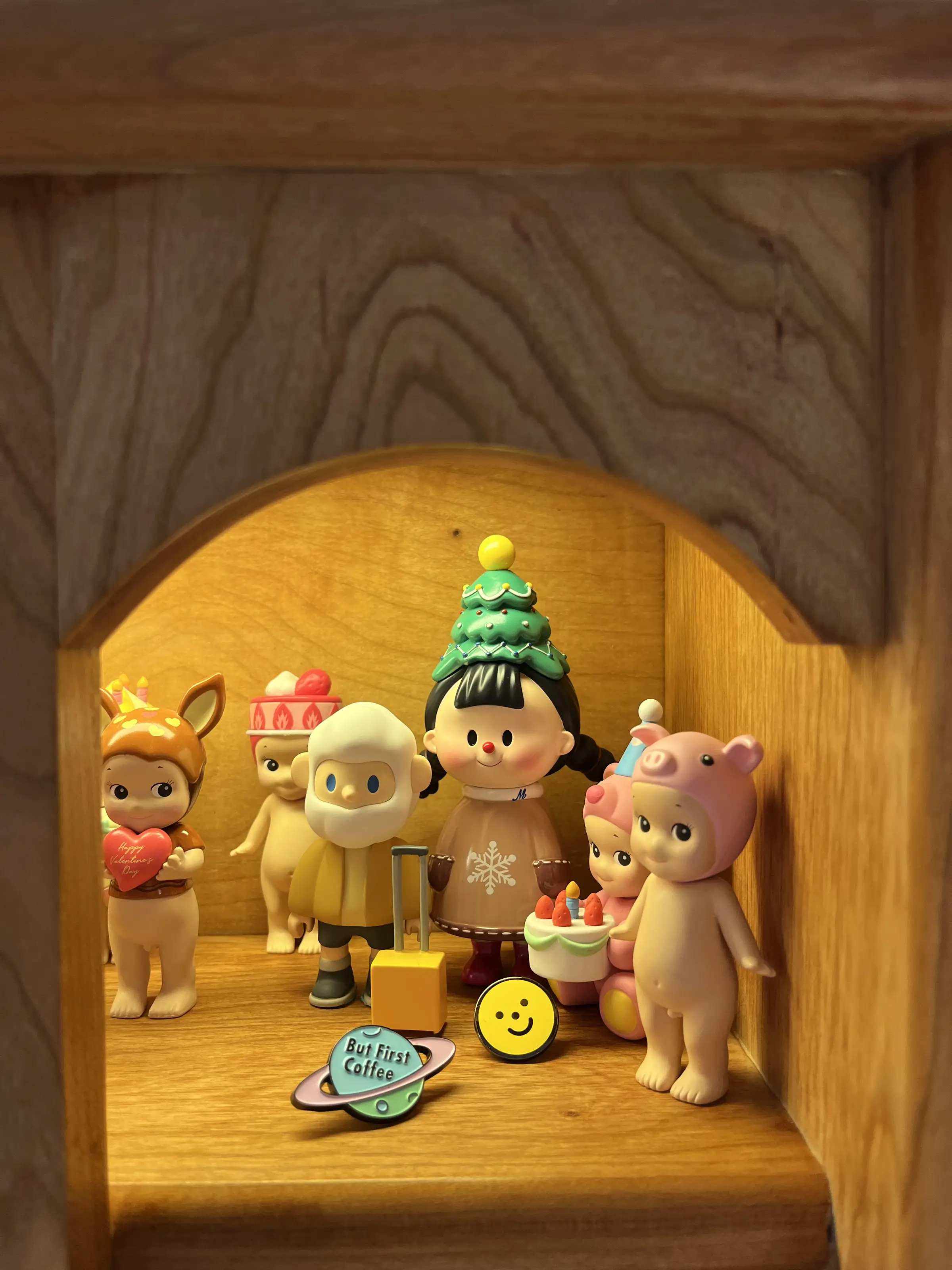 实木杯子收纳架🥰杯子控女孩子必备‼️图片_1