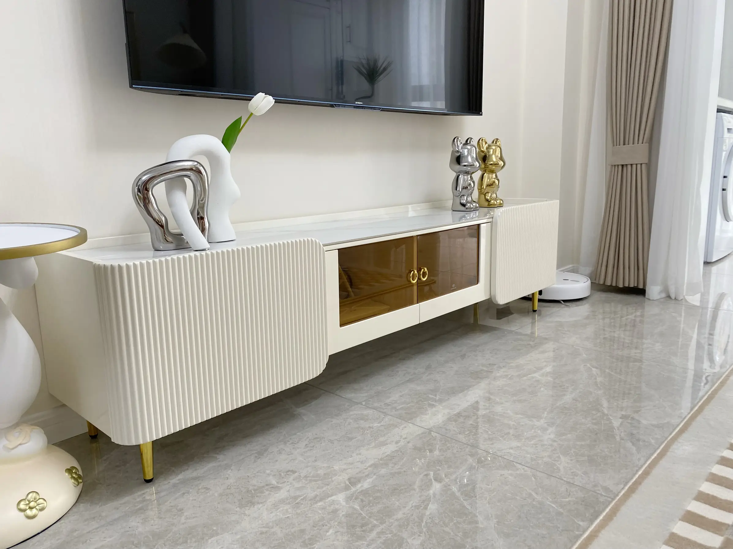 奶油奶油的电视柜呀！图片_8