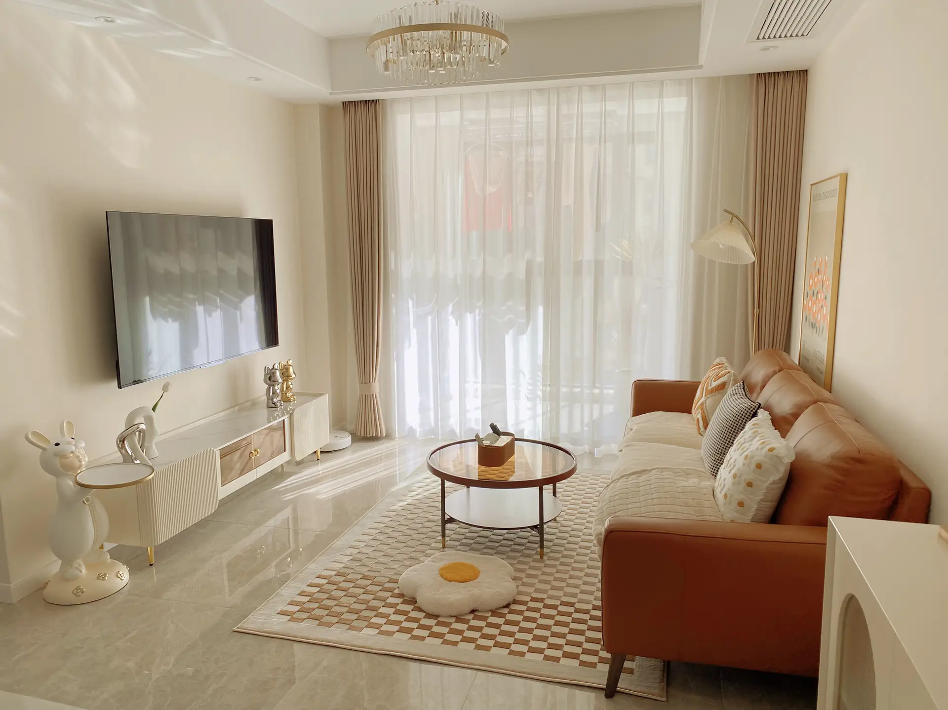 奶油奶油的电视柜呀！图片_2