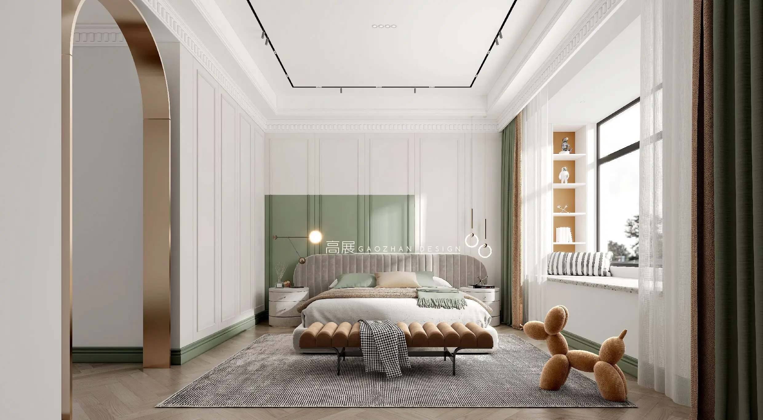 146m²平层现代简美撞色设计分享💗图片_5