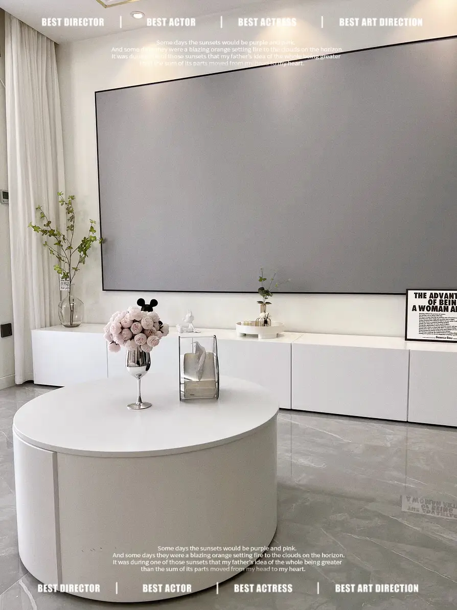 被围观了！我的极简风电视柜图片_1